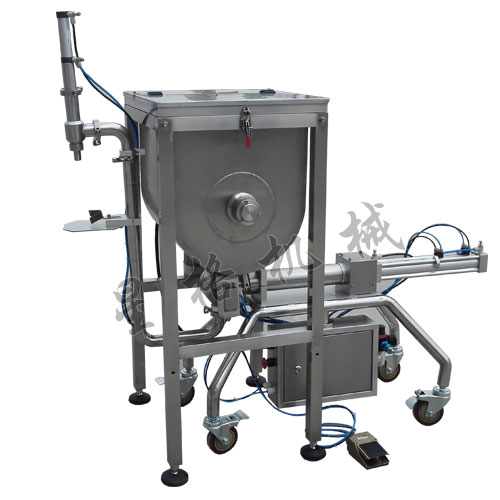 臥式顆粒醬料灌裝機(jī)(圖1)