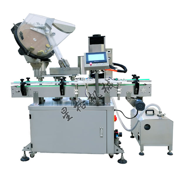 自動(dòng)上蓋真空旋蓋機(jī)-醬料真空旋蓋機(jī)(圖1)