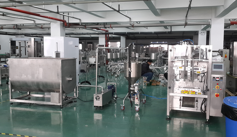 全套自動化香菇醬包裝機械達到生產的高效率、機械化、自動化(圖3)